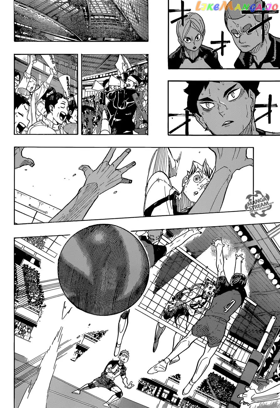 Haikyuu!!, Chapter 332 image 03
